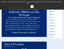 Tablet Screenshot of isegnizodiacali.com